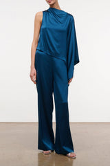 Stroll Silk Pant | Harbor