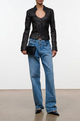 Blair Leather Jacket | Black