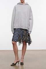 Lounge Terry Hoodie | Heather Grey