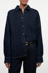 Myles Shirt Jacket | Indigo