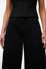 Jackson Barrel Jean | Jet Black