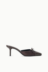 Faye Mule | Espresso Snake