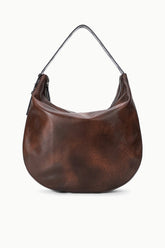 Levi Hobo Bag | Espresso Distressed