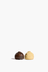 Henry Salt & Pepper Shaker Set | Brown and Sand Glaze