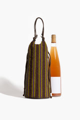 Mari Beaded Wine Bottle Bag | Henry Stripe