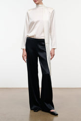 Suni Silk Top | Ivory