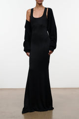Ashton Cashmere Shrug | Black