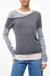 Sera Top | Heather Grey Multi