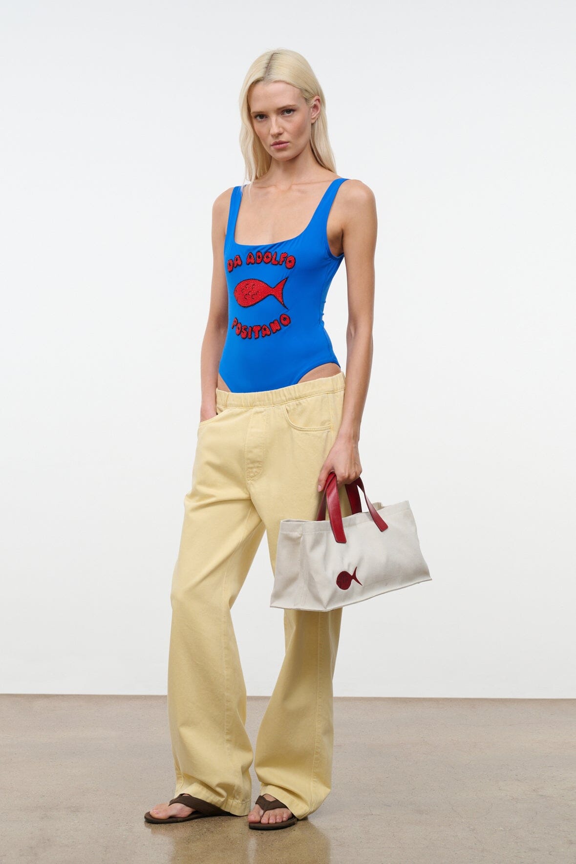 Lea One Piece | Da Adolfo Blue