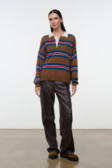 Michael Cashmere Sweater | Savoy Stripe