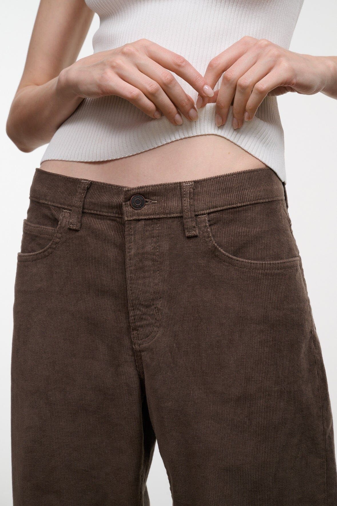 Gus Relaxed Jean | Oyster Corduroy