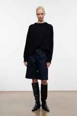 Wally Flat Boot | Black