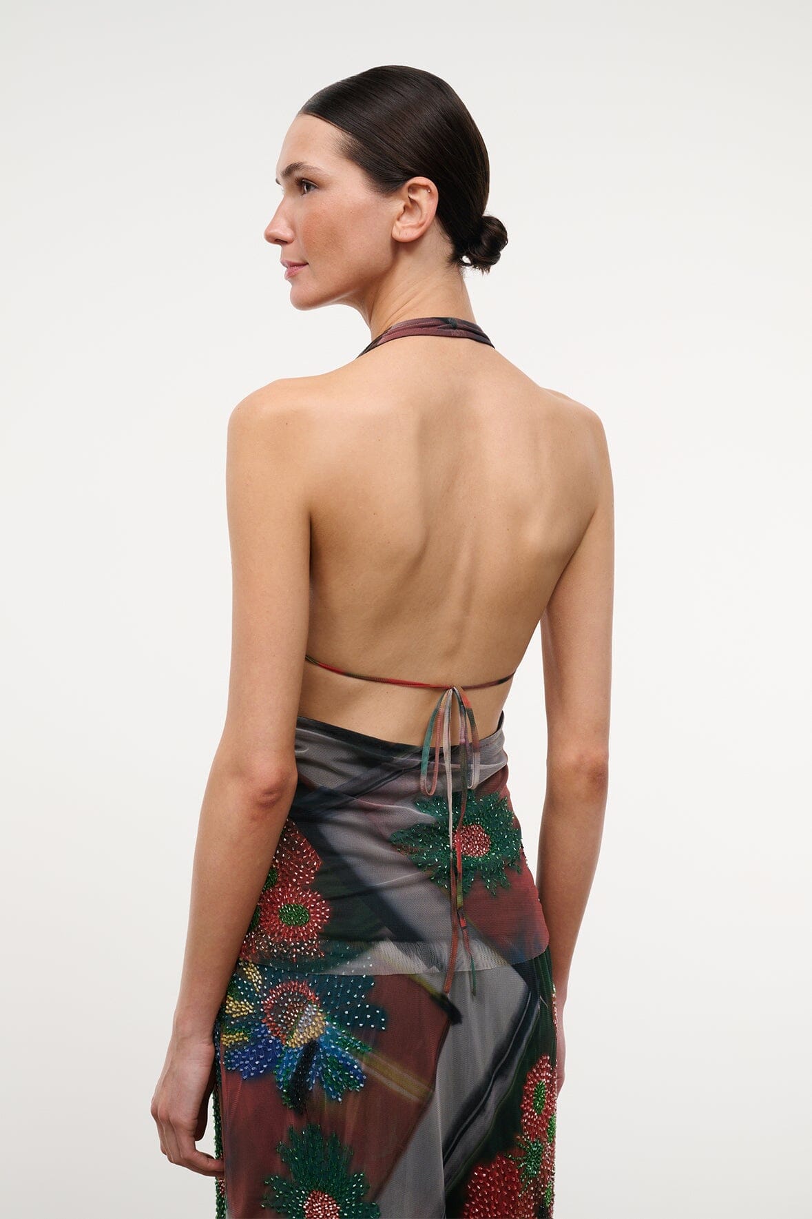 Felice Top | Beaded Superbloom Scarf
