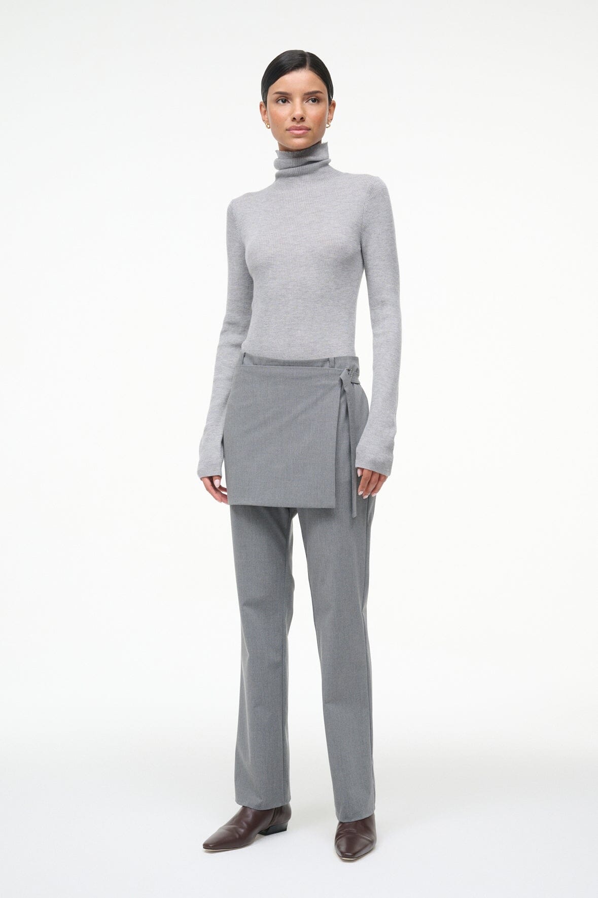 Toni Superfine Cashmere Sweater | Ash Grey