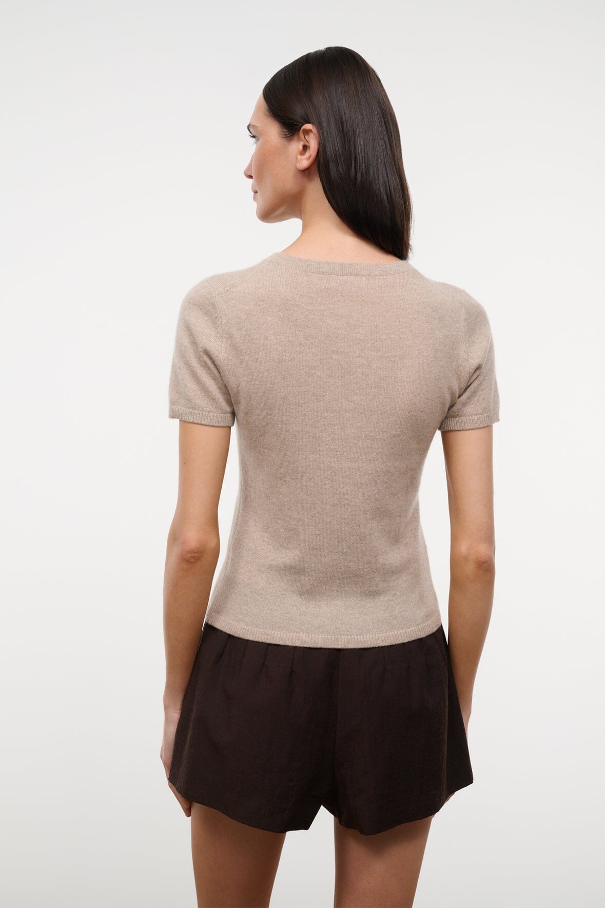 Easy Cashmere Tee | Stone