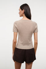 Easy Cashmere Tee | Stone