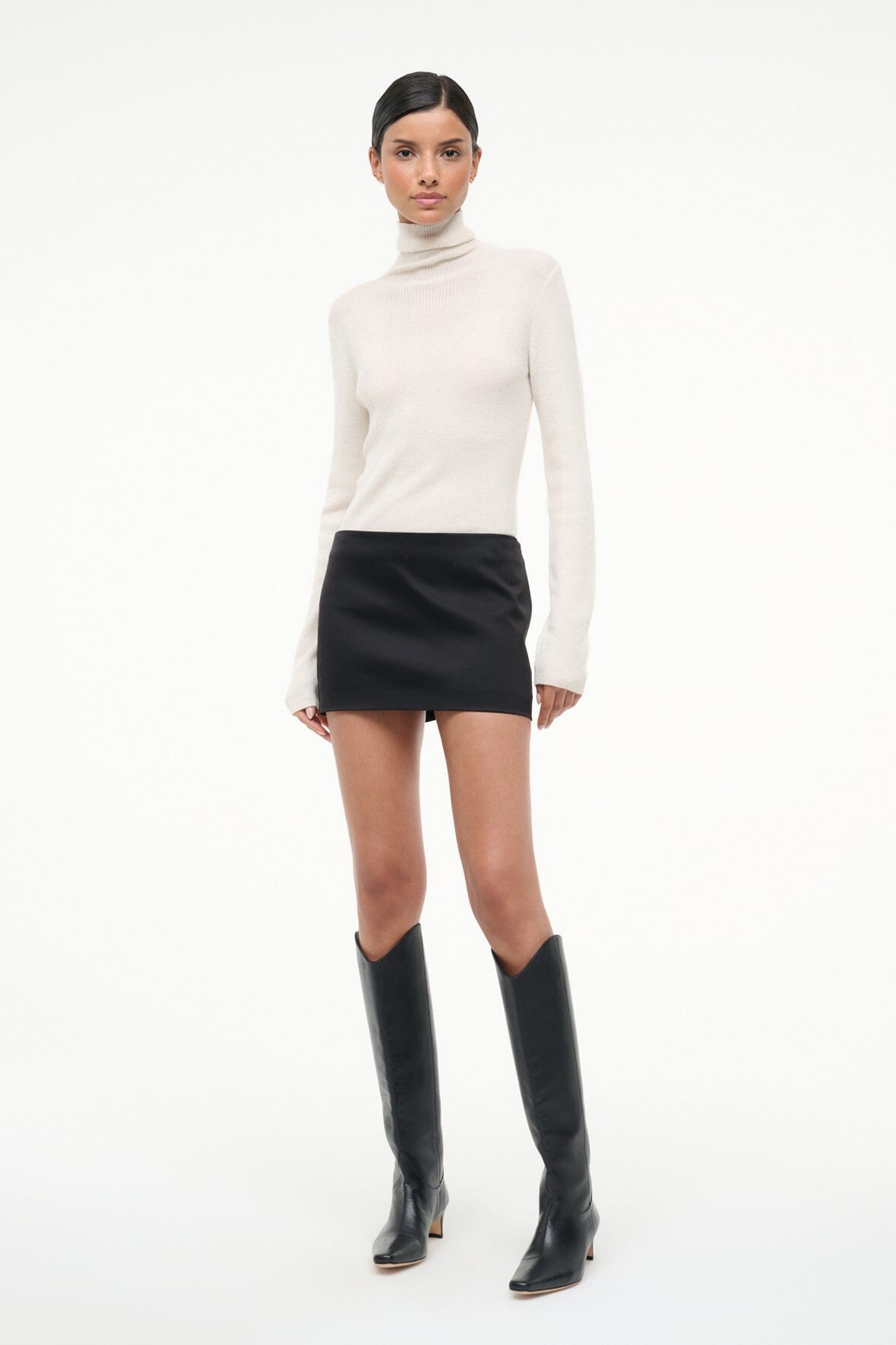 Toni Superfine Cashmere Sweater | Ivory