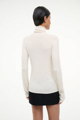 Toni Superfine Cashmere Sweater | Ivory