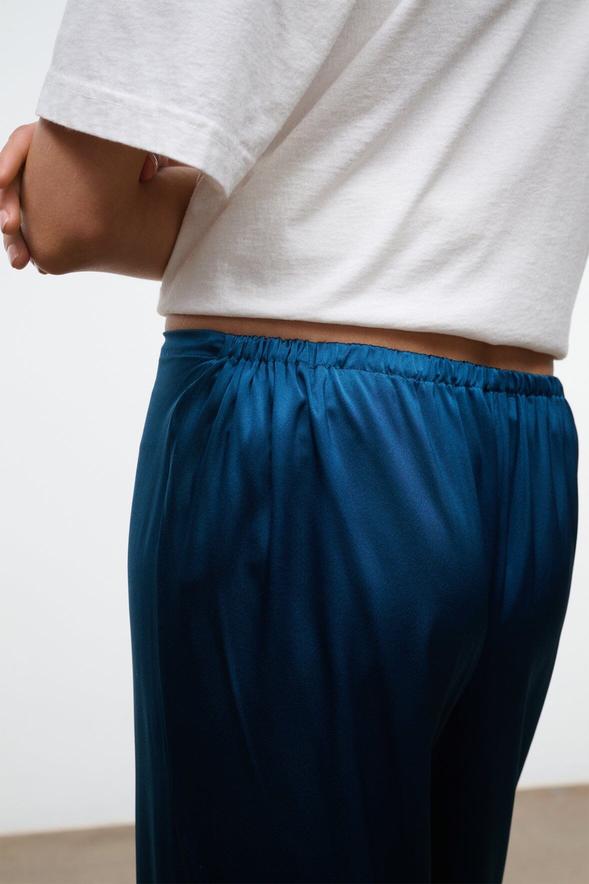 Stroll Silk Pant | Harbor