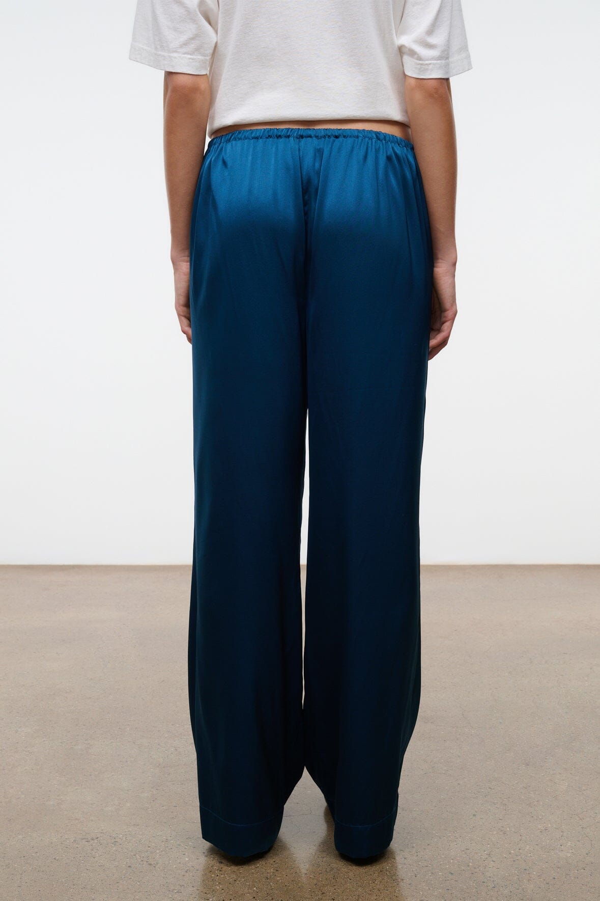 Stroll Silk Pant | Harbor
