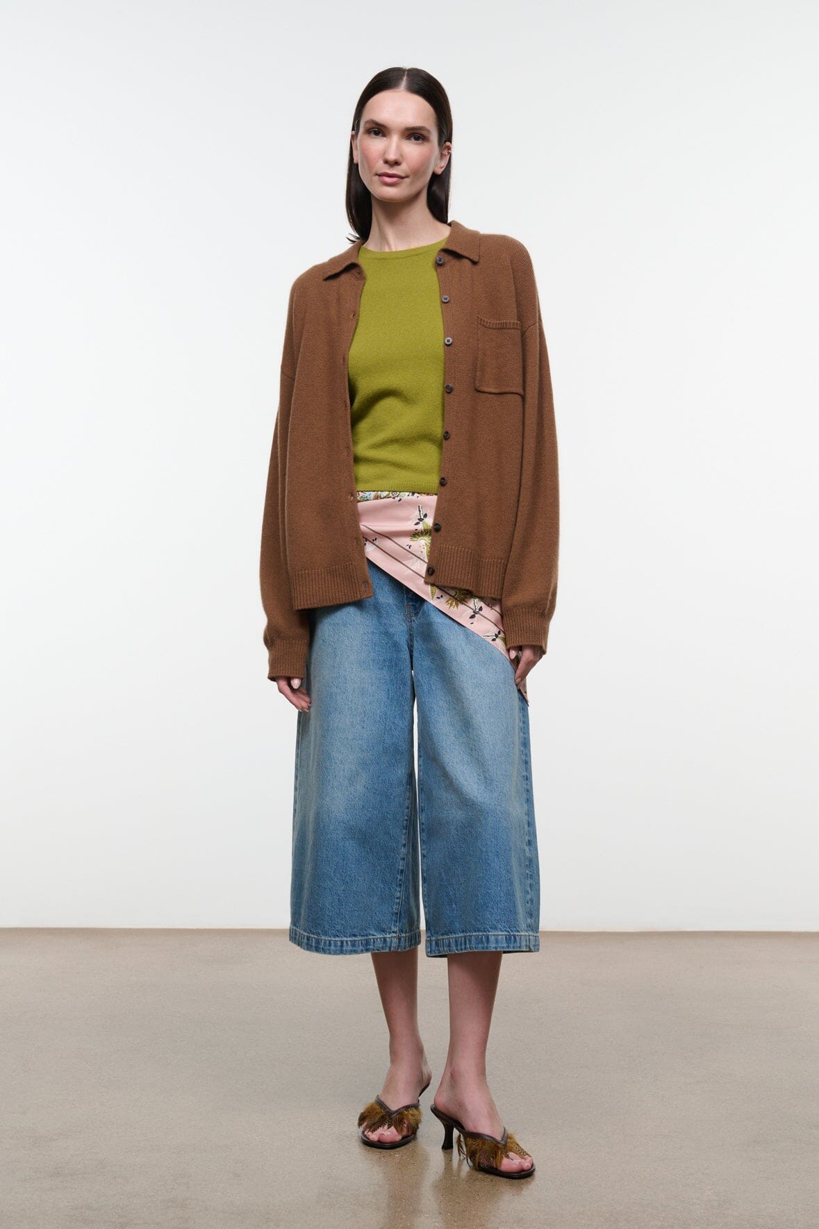 Cameron Cashmere Cardigan | Cigar