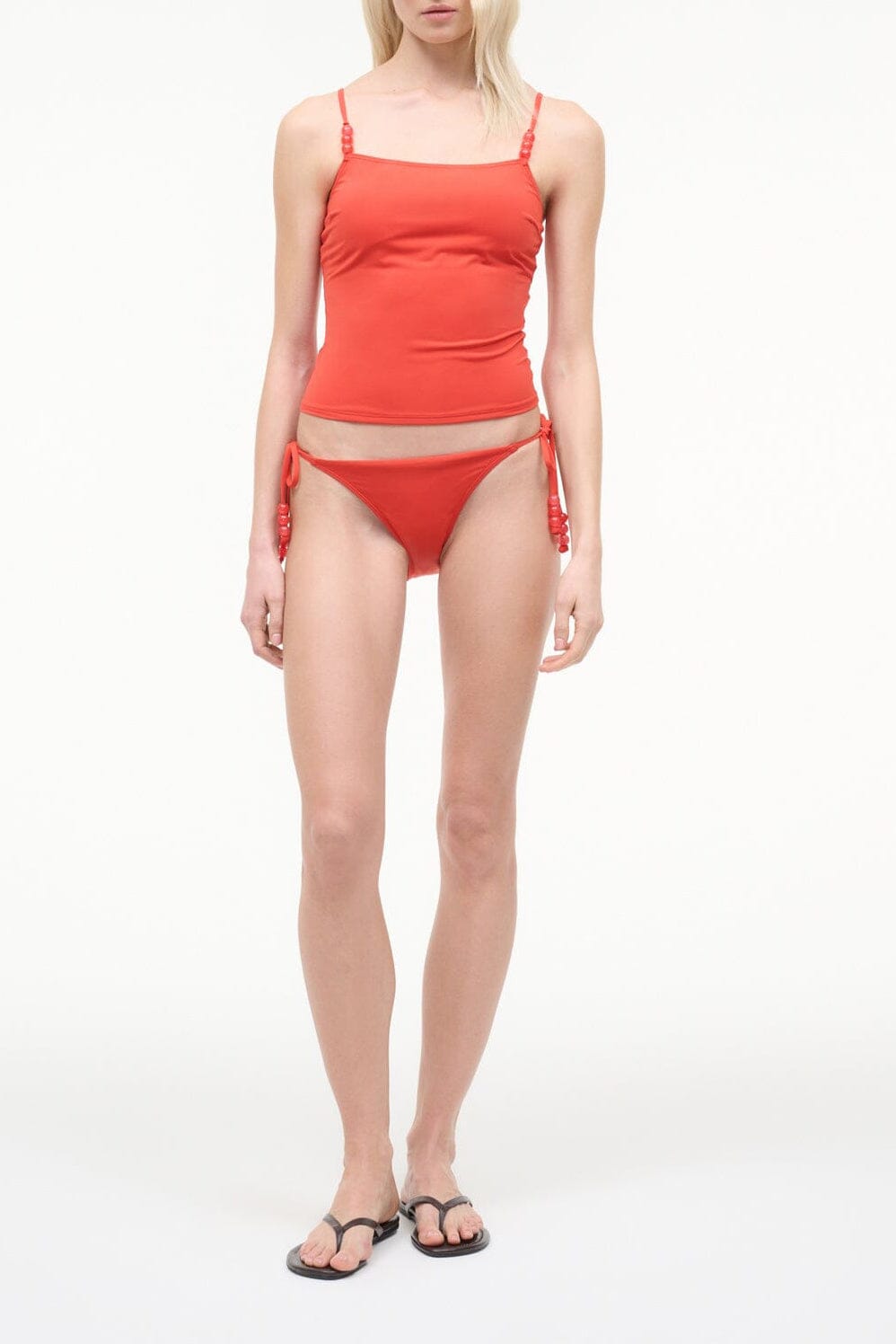 Cleo Tankini Top | Flame