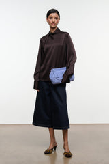 Rhodes Silk Top | Earth