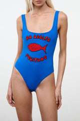 Lea One Piece | Da Adolfo Blue