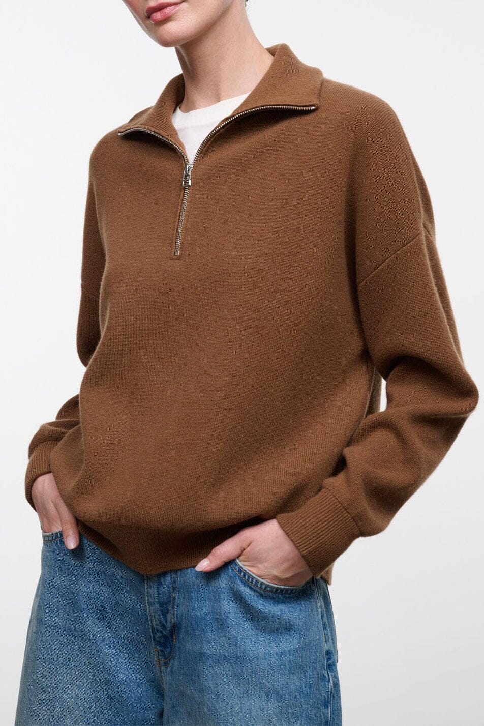 Hudson Cashmere Sweater | Cigar