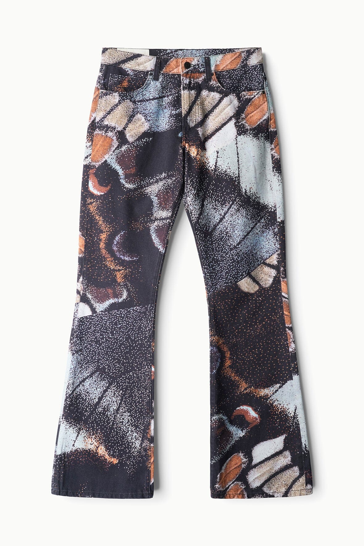 Franky Flare Jean | Butterfly Sky