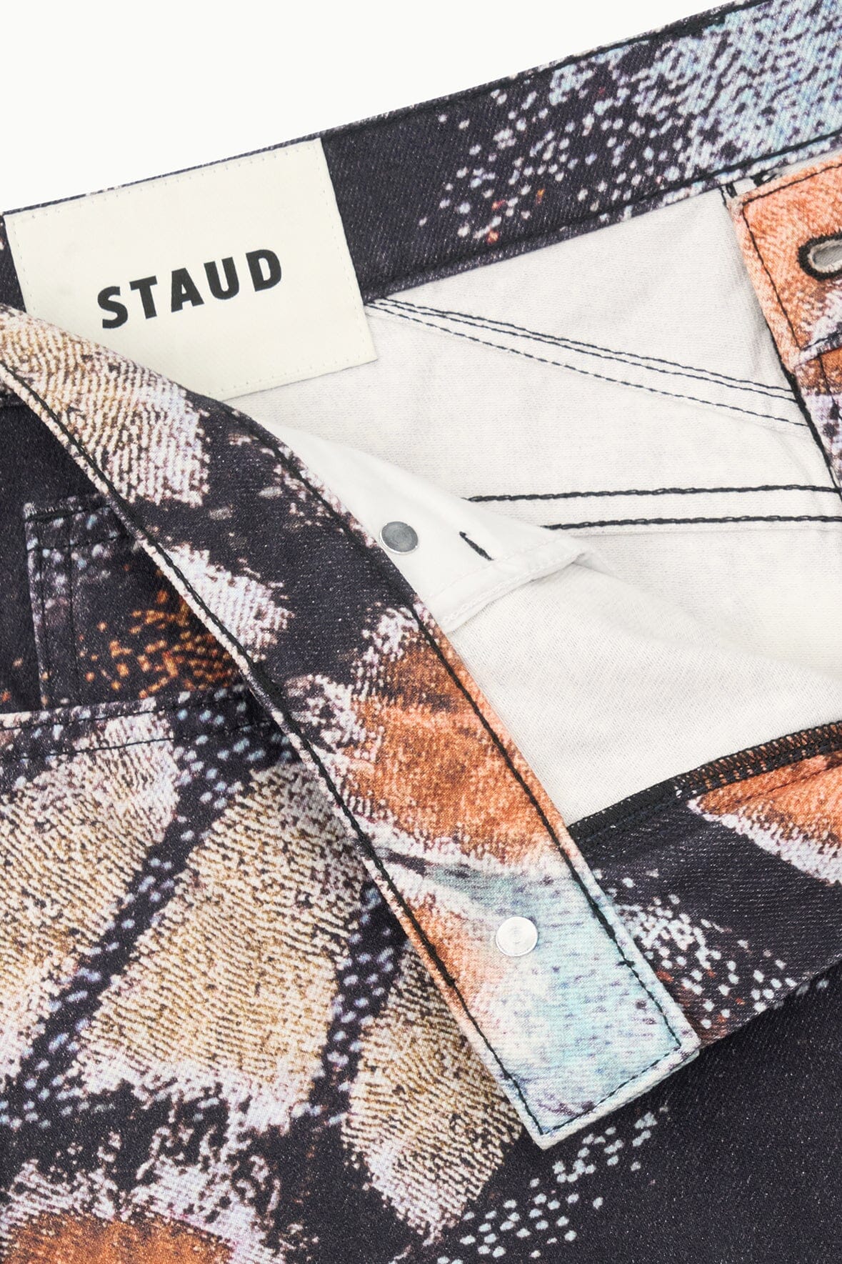 Franky Flare Jean | Butterfly Sky