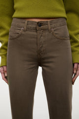 Teddy Straight Jean | Greige