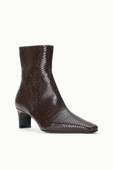 Wally Ankle Boot | Espresso Snake