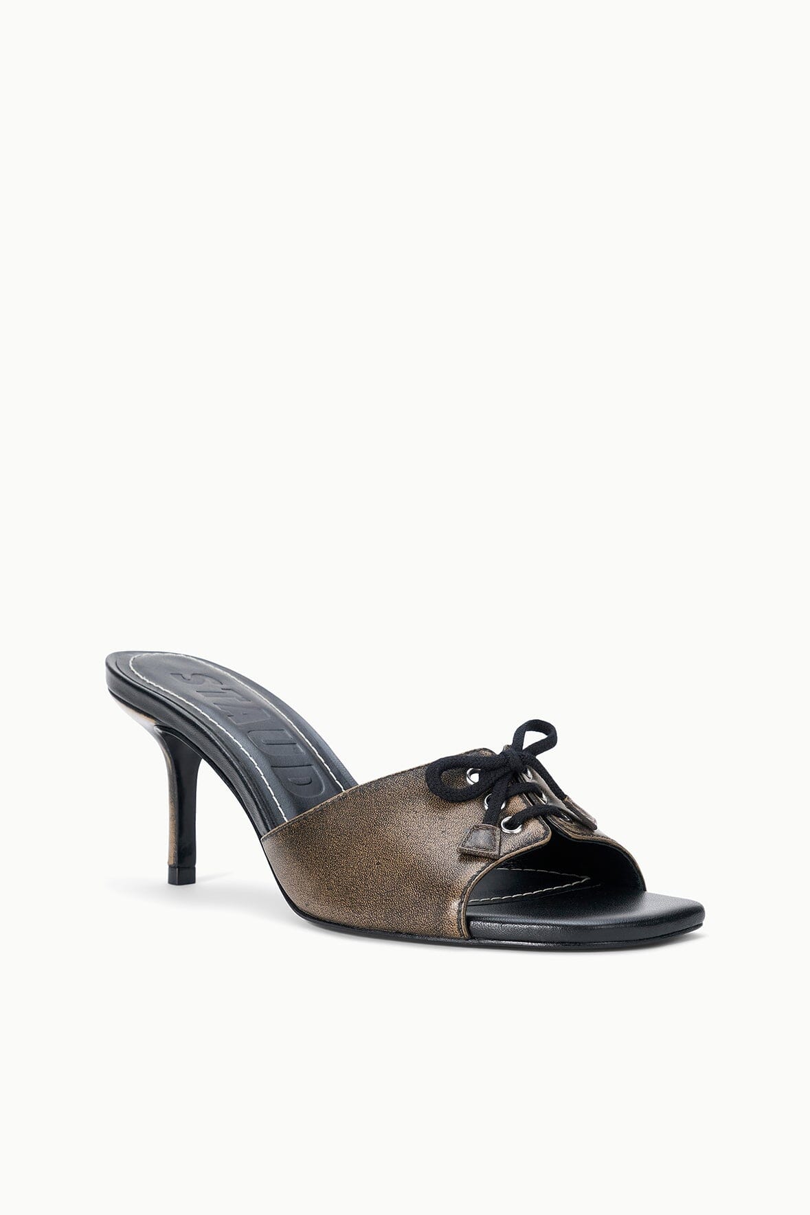 Blake Mule | Black Distressed