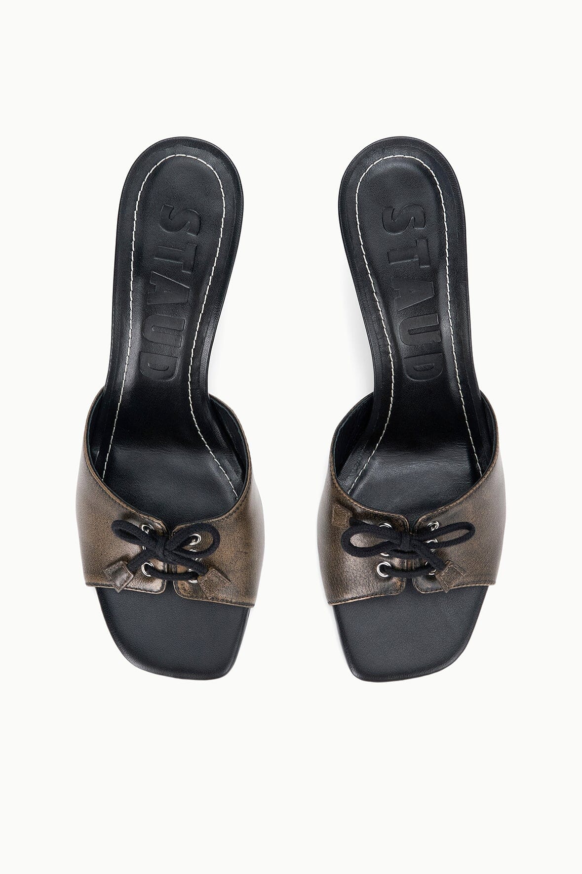 Blake Mule | Black Distressed