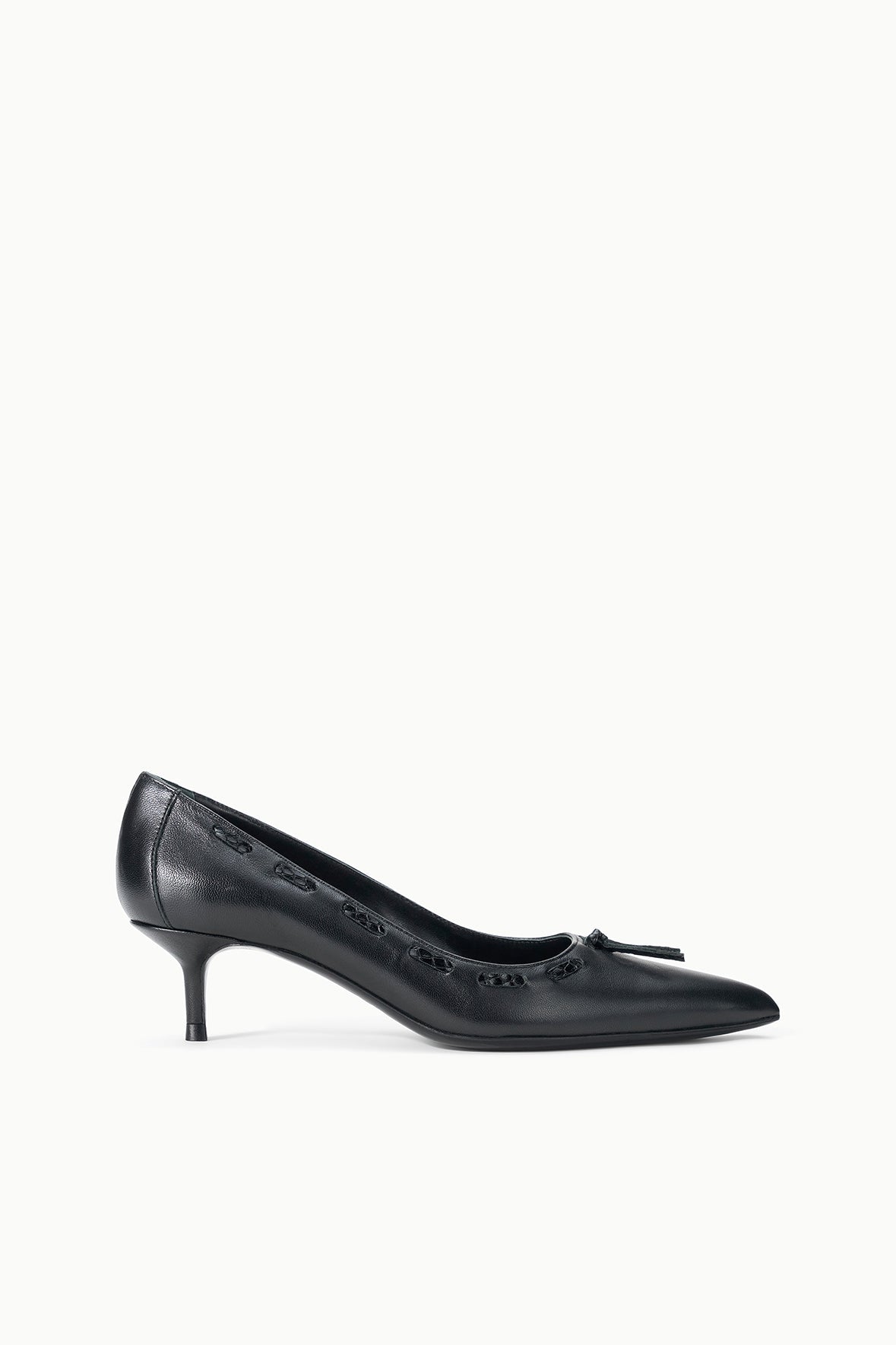 Sebastian Kitten Heel Pump | Black