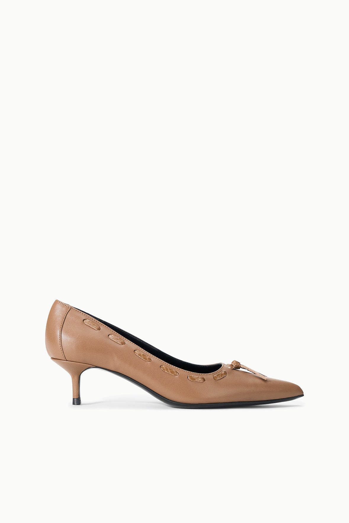 Sebastian Kitten Heel Pump | Husk