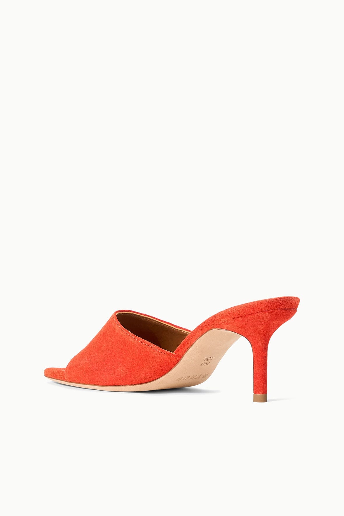 Bea Mule | Tangelo Suede