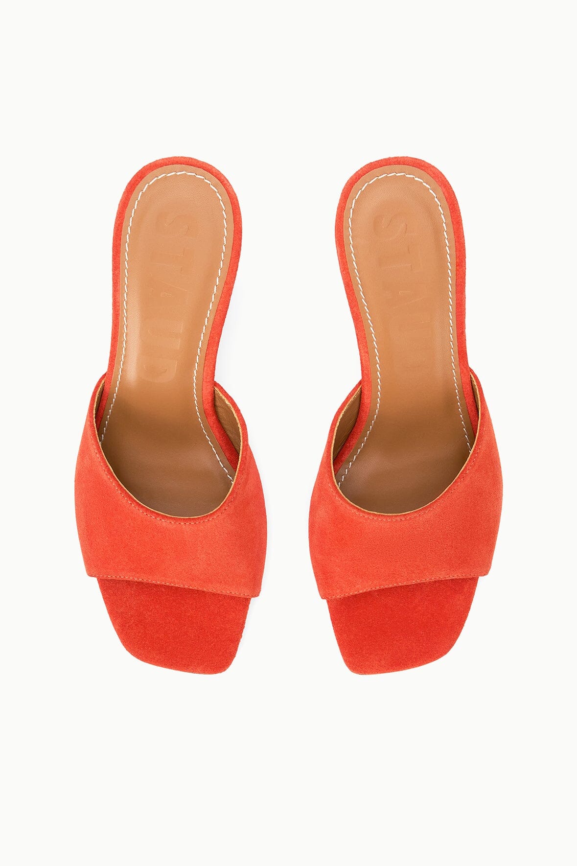 Bea Mule | Tangelo Suede