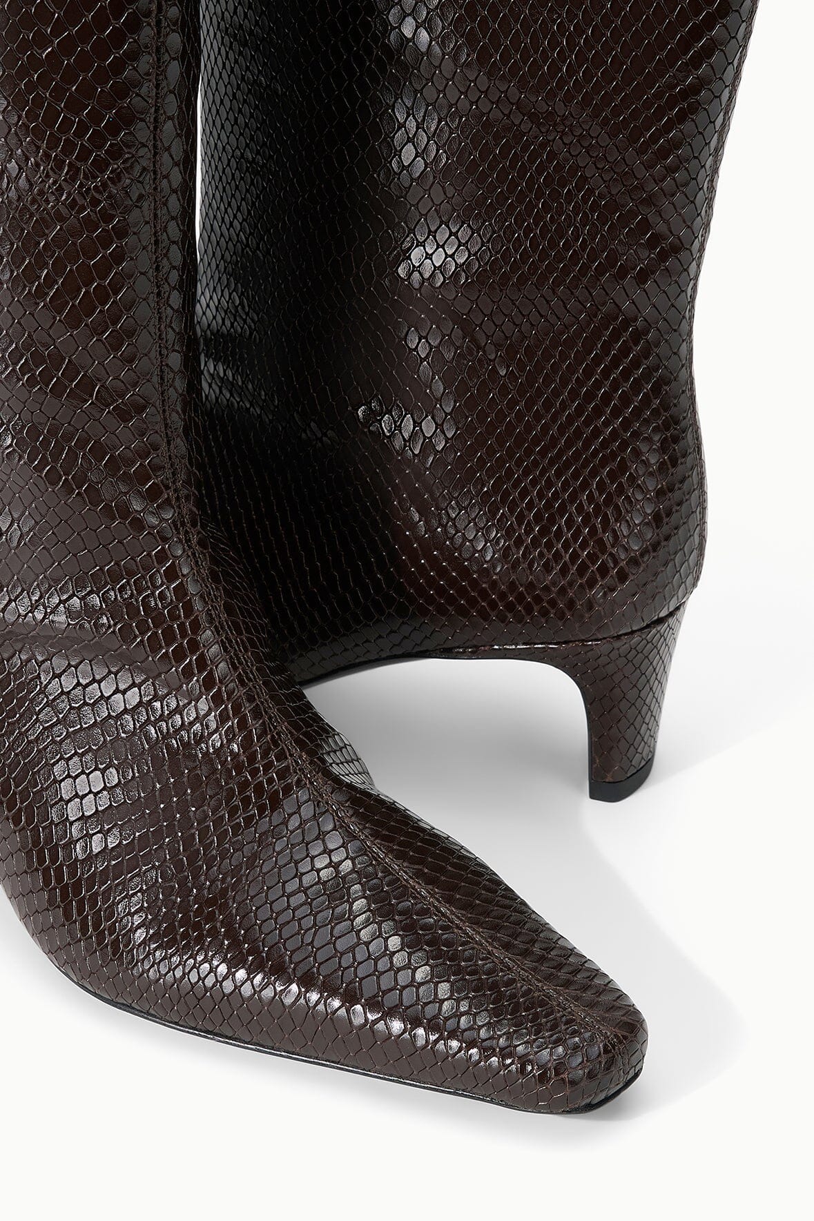 Wally Boot | Espresso Snake