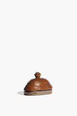Henry Butter Dish | Brown Glaze