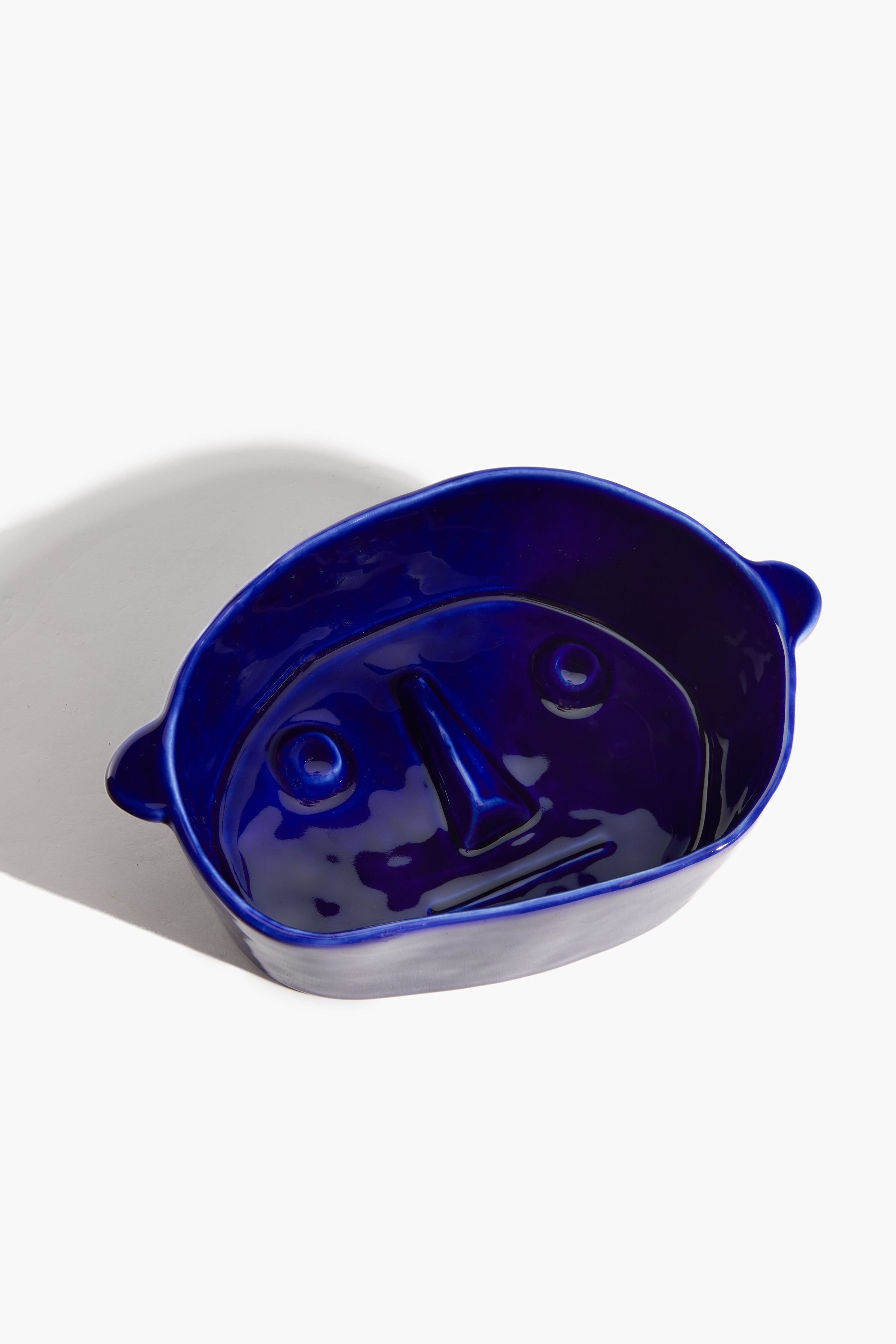 Henry Ceramic Small Dog Bowl | Henry Blue