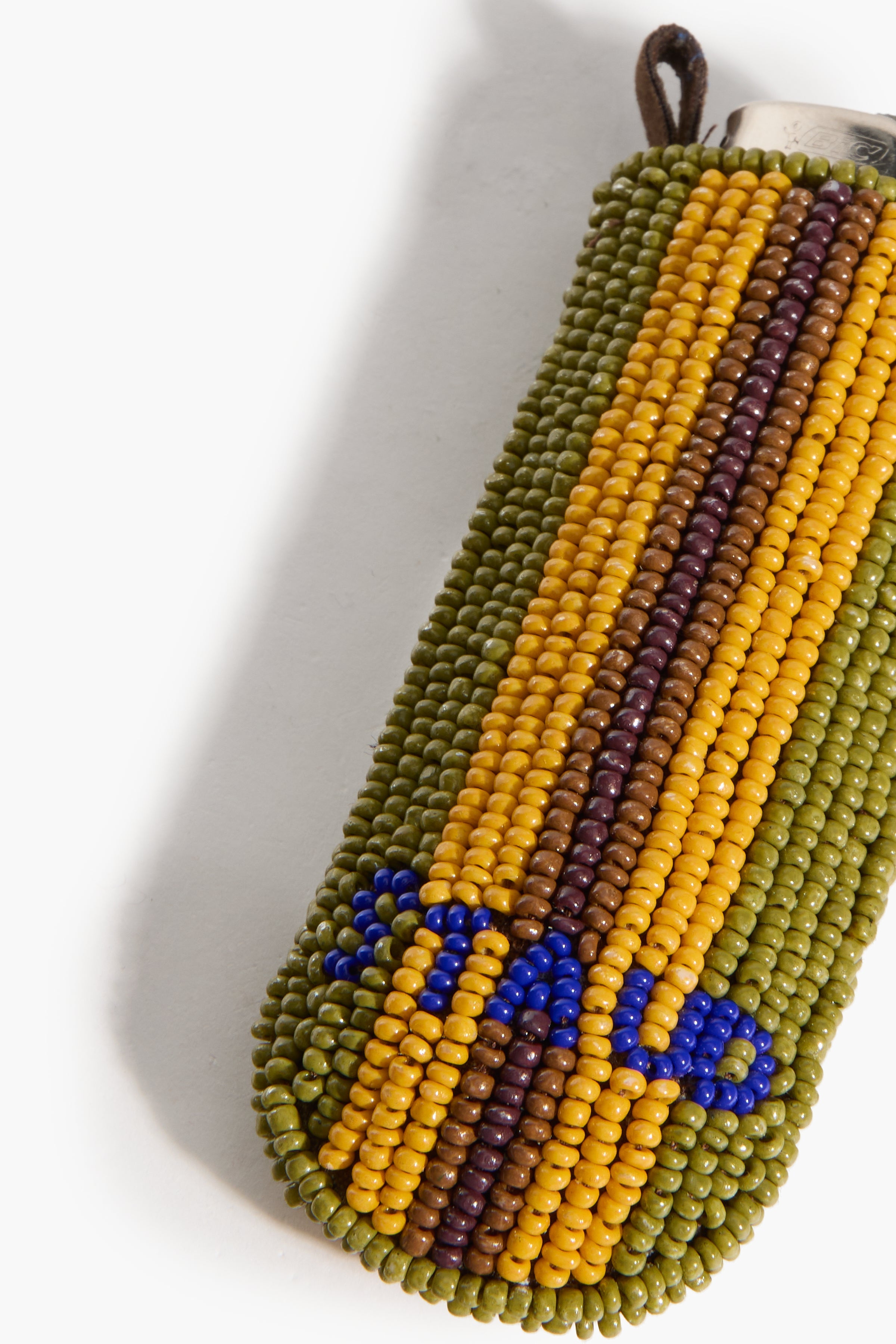 Beaded Lighter Cover | Henry Stripe