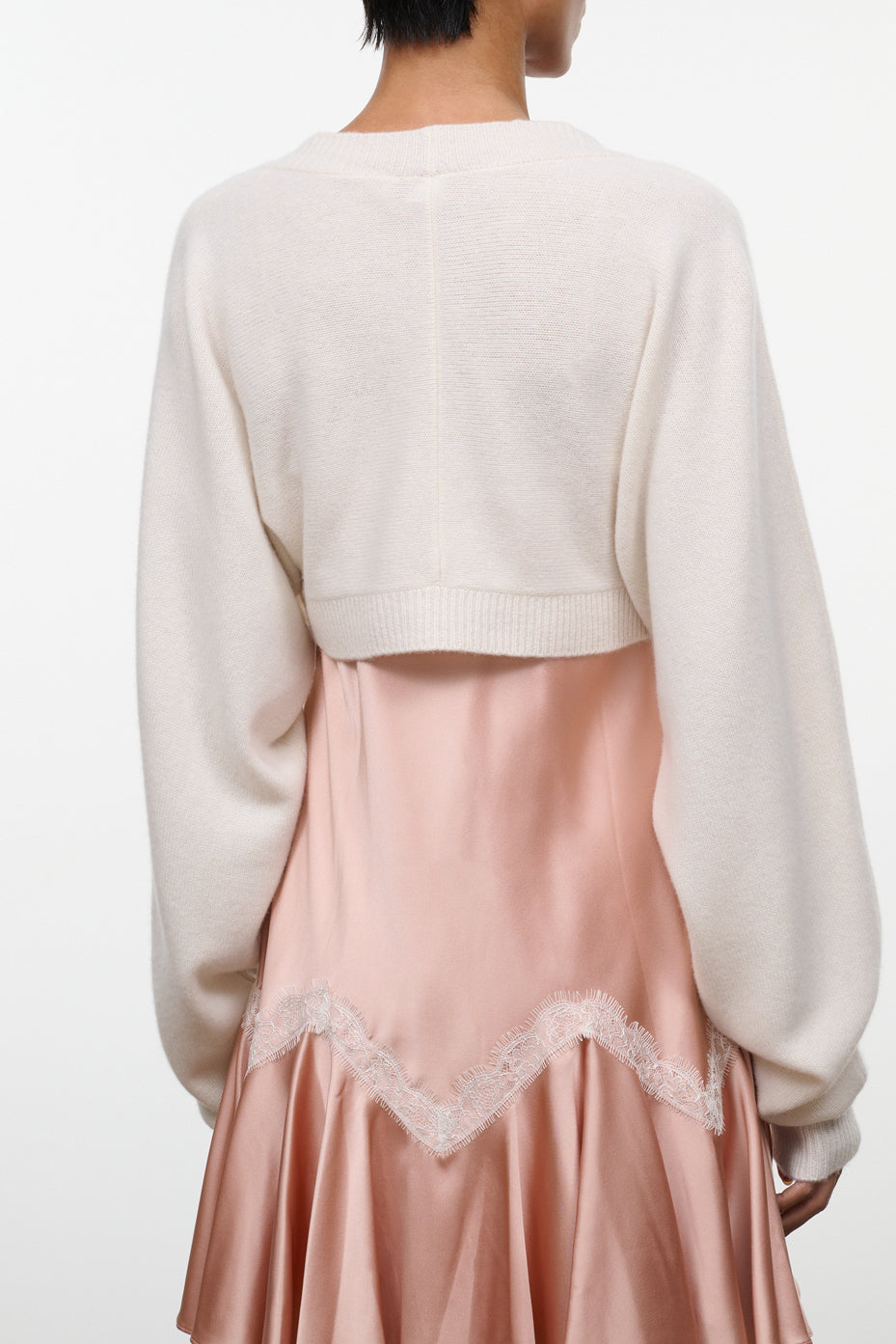 Ashton Cashmere Shrug | Ivory