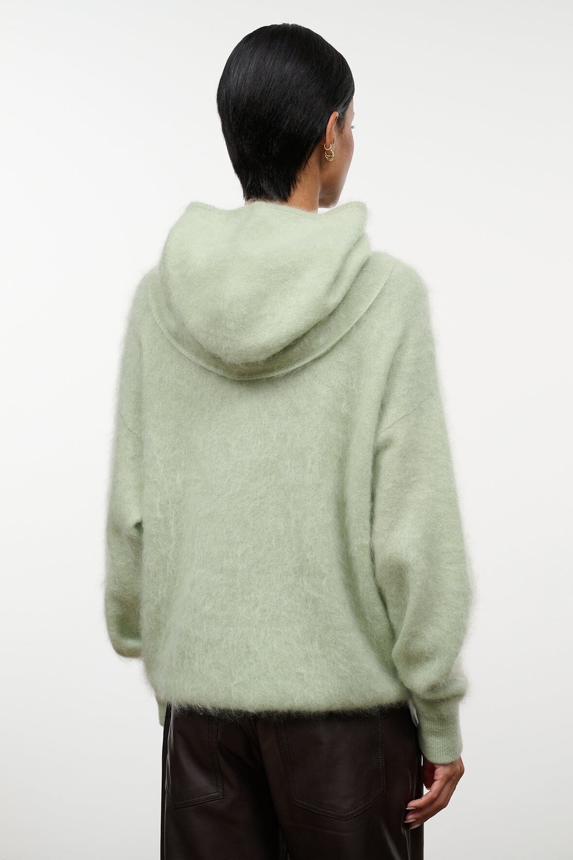 Cashmere Hood Scarf | Spearmint