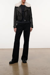 Soho Leather Jacket | Black
