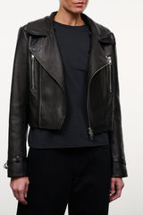 Soho Leather Jacket | Black