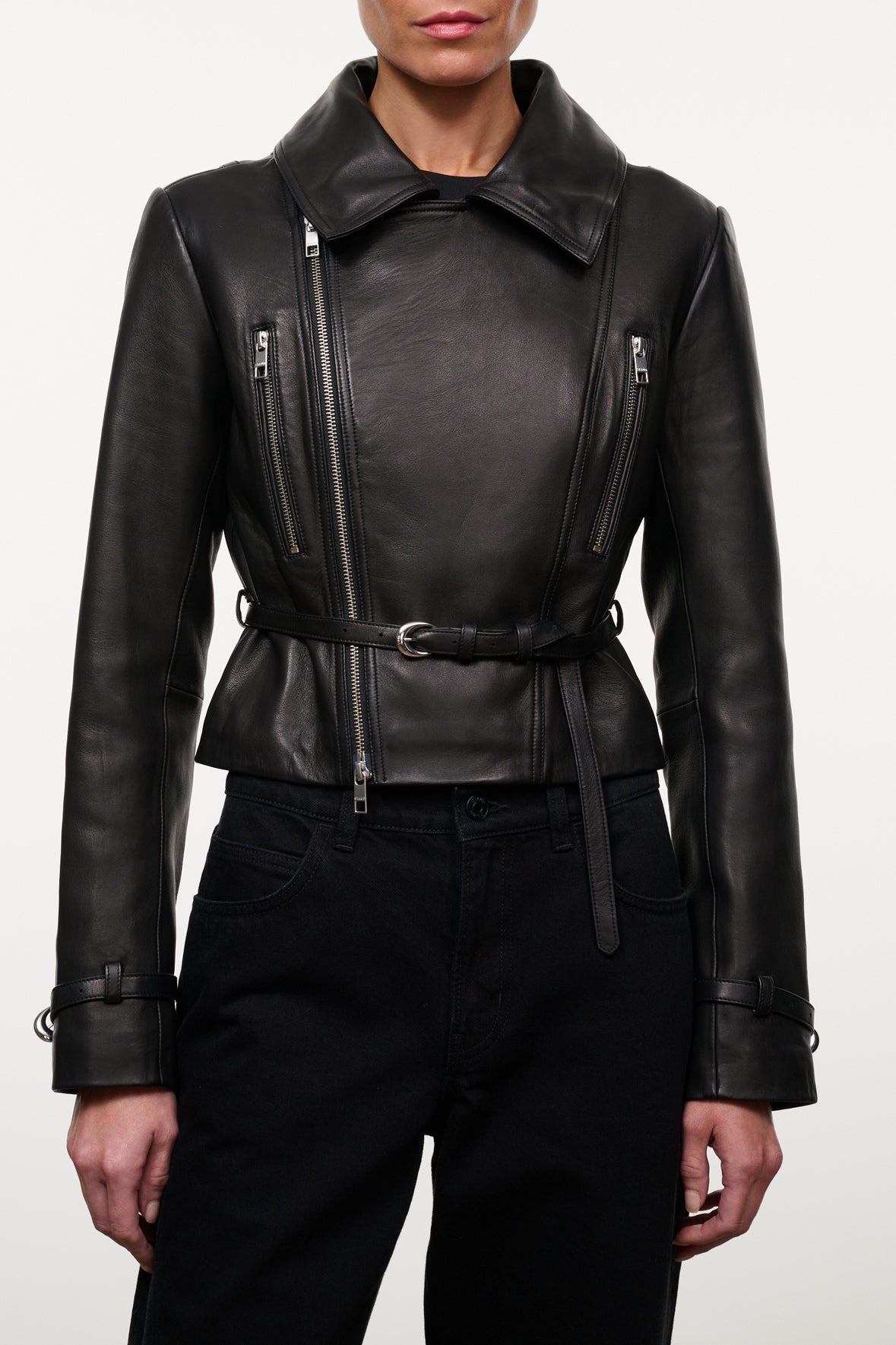 Soho Leather Jacket | Black