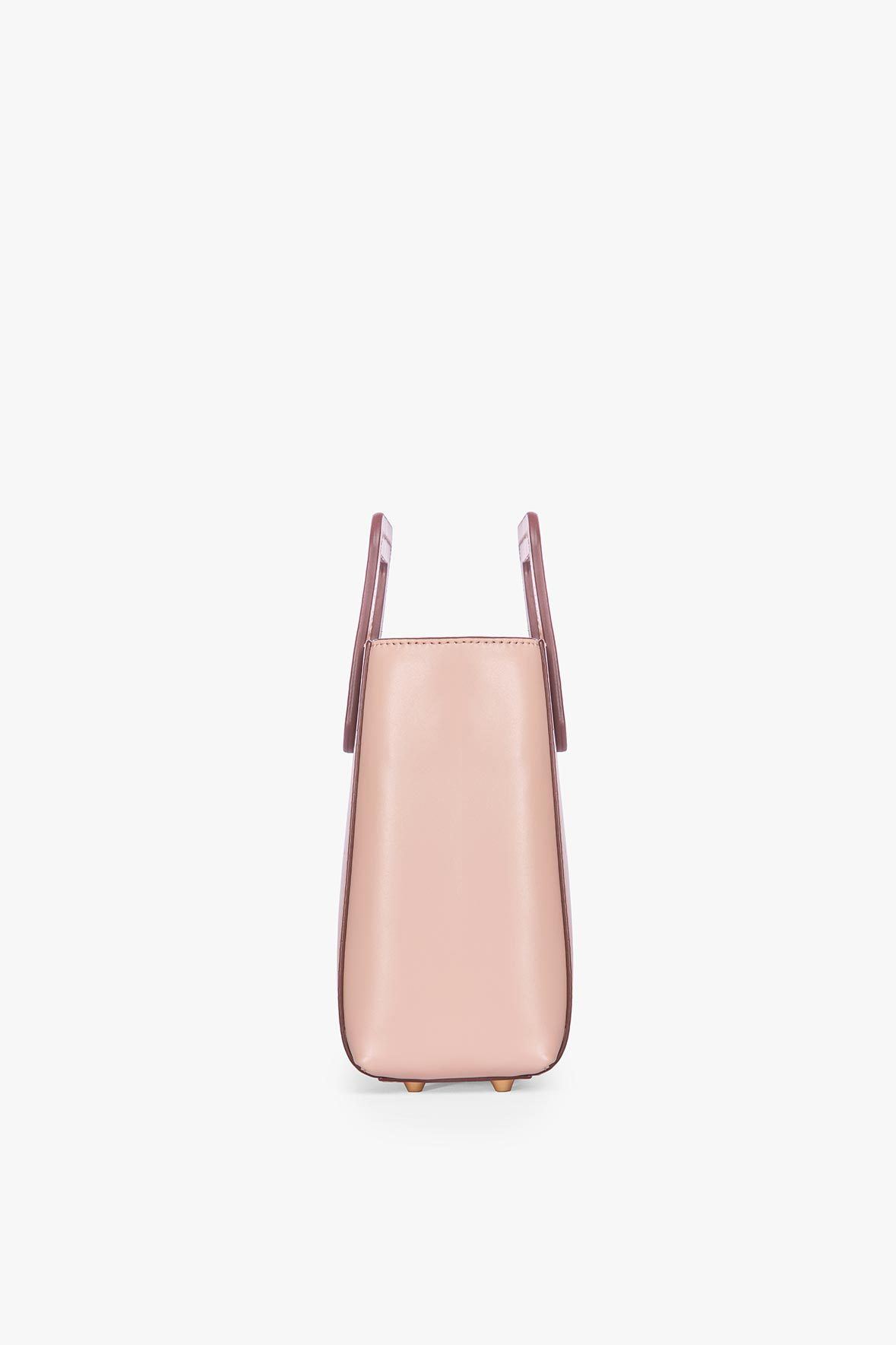 Mini Shirley Leather Bag | Blush