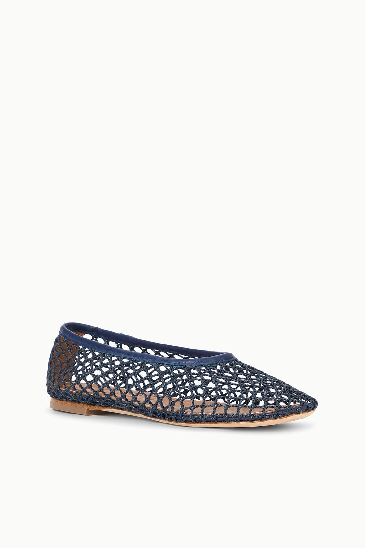 Alba Ballet Flat | Navy Netting